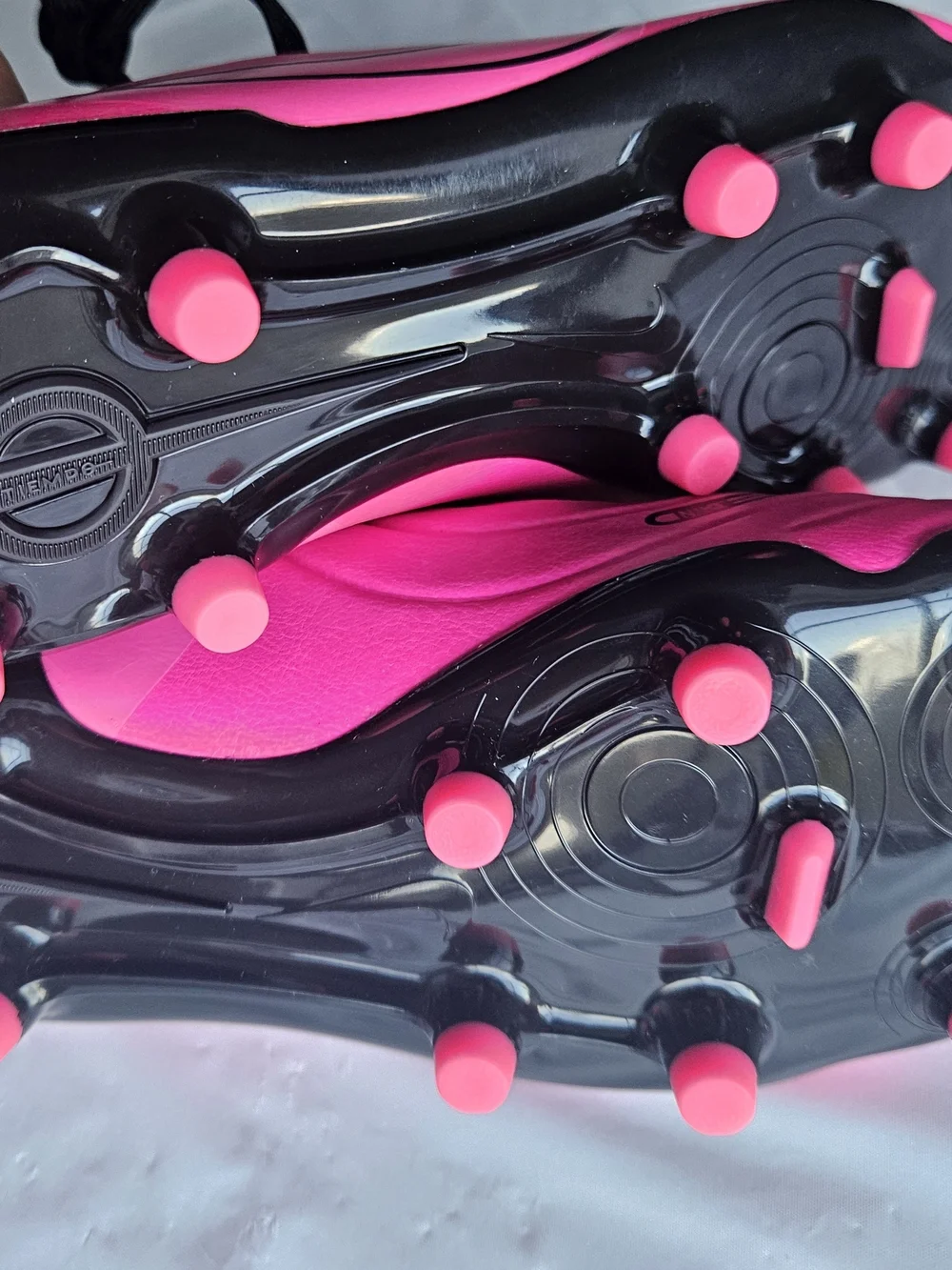 Nike Kids Hot Pink and Black Athletic Sneakers